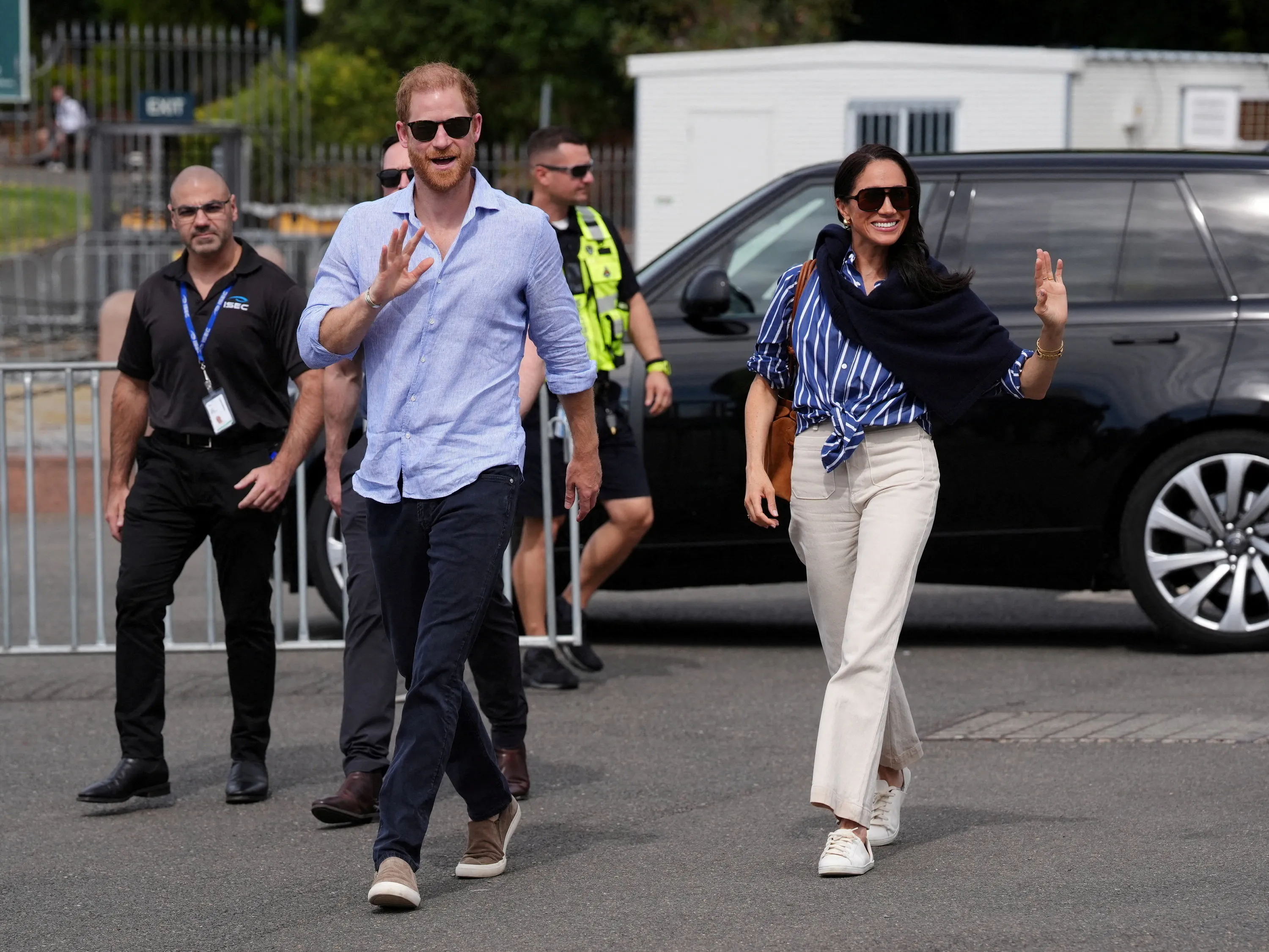 Image for ?It’s Exciting!’: Princess Diana’s Niece Reacts as Harry, Meghan and the Kids Touch Down in the UK