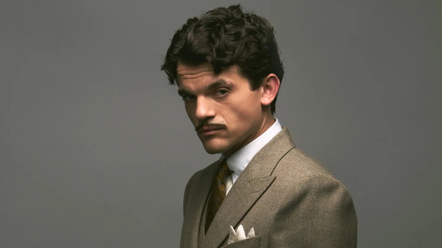 Image for Edward Bluemel Steps into Poirot’s Shoes for New BBC and BritBox Drama ‘Hercule’