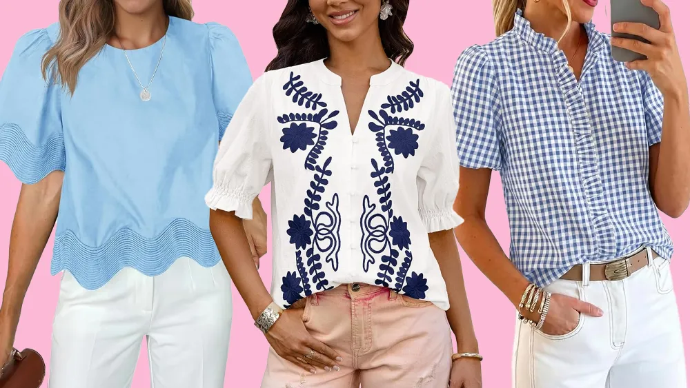 Image for Hamptons Energy, Without the Hamptons: 17 Chic Amazon Tops Starting at $14