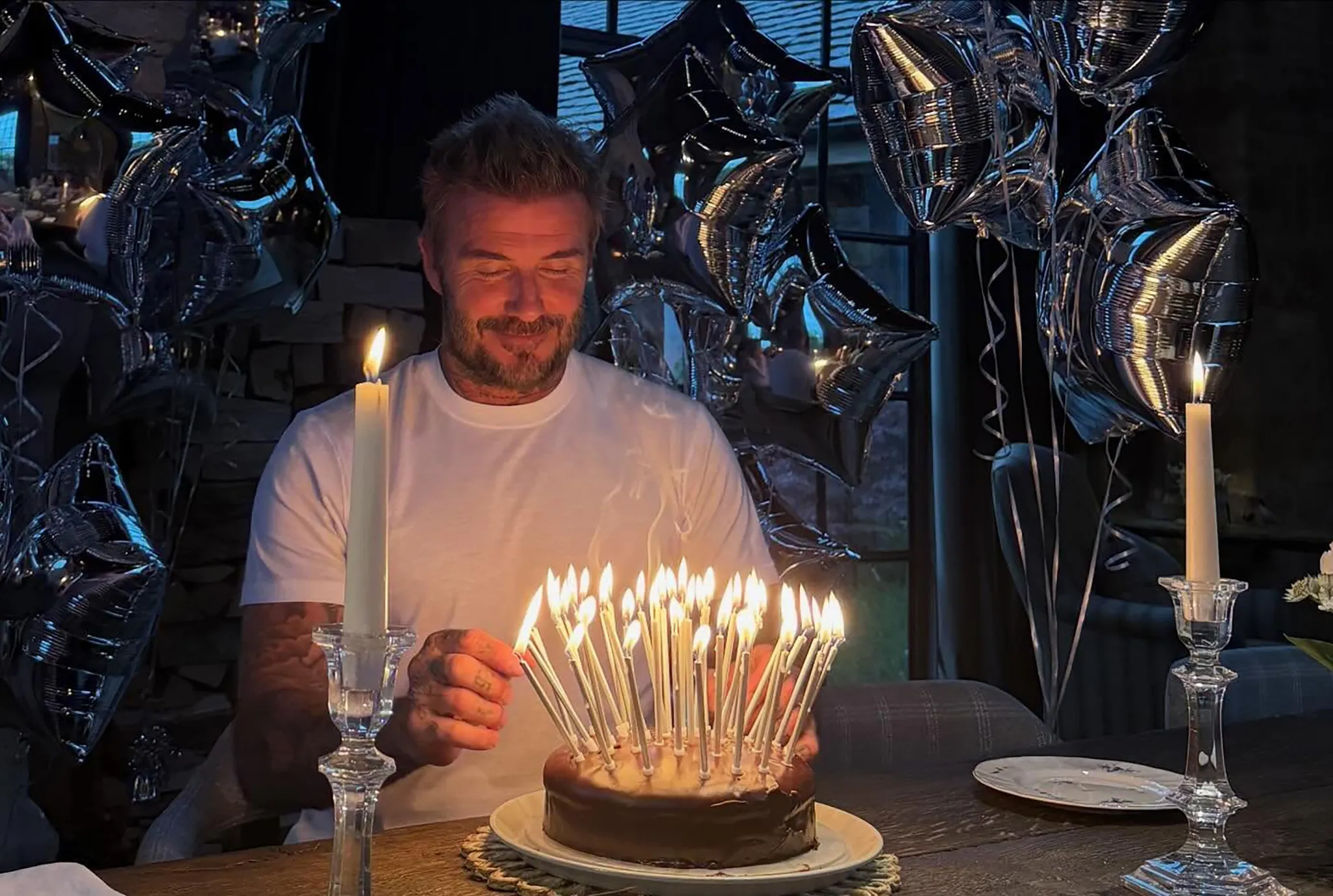 David Beckham Shrugs Off Brooklyn’s Birthday Snub, Says He’s ‘Blessed’