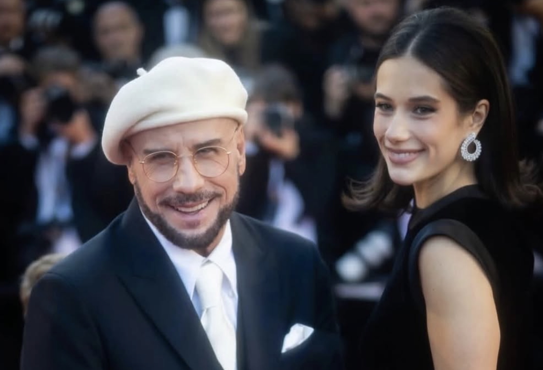 John Travolta Embraces Old-School Director Look at Cannes Film Festival